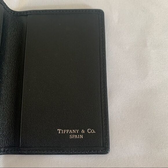 Tiffany & Co. Leather Card Case - Black - New - Picture 4 of 6